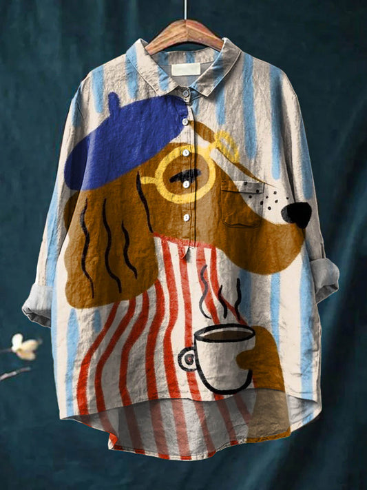Flora - Parisian Pup Shirt 0