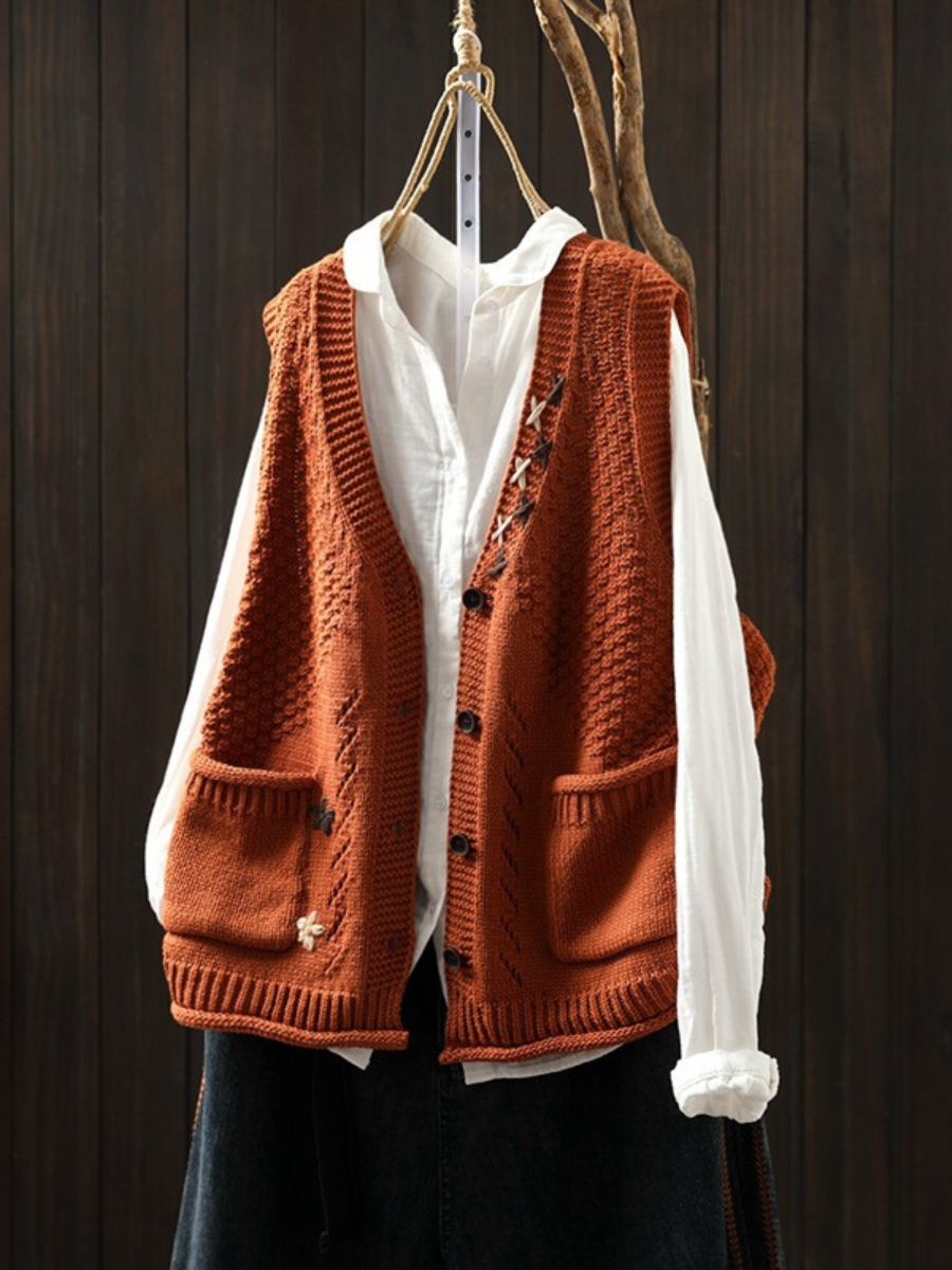 Flory | Knitted Vest
