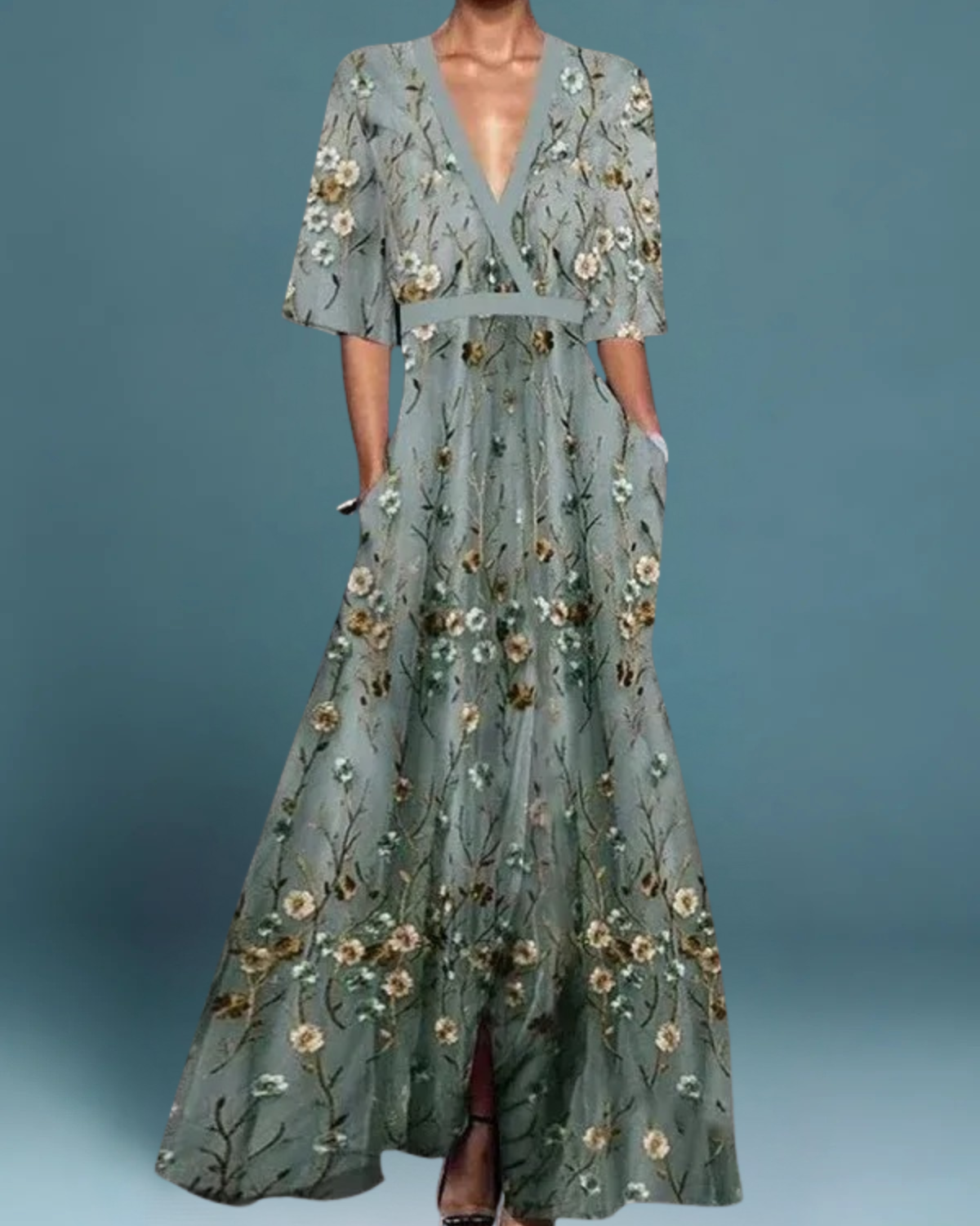 Frances™ | Effortless Floral Maxi Dress
