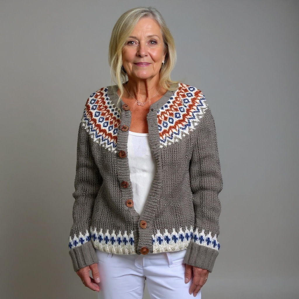 Gabriella | Vintage Icelandic Wool Cardigan 1