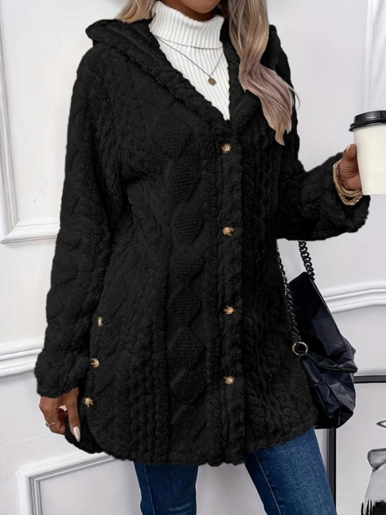 Georgia | Hooded Knit Cardigan