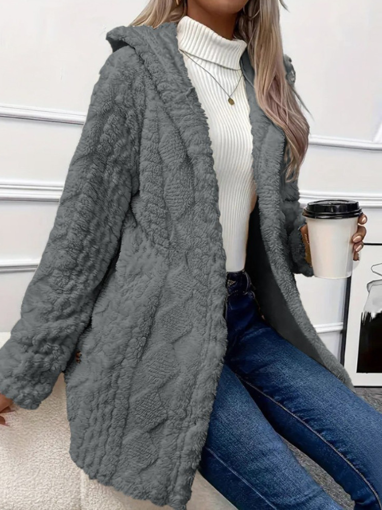 Georgia | Hooded Knit Cardigan