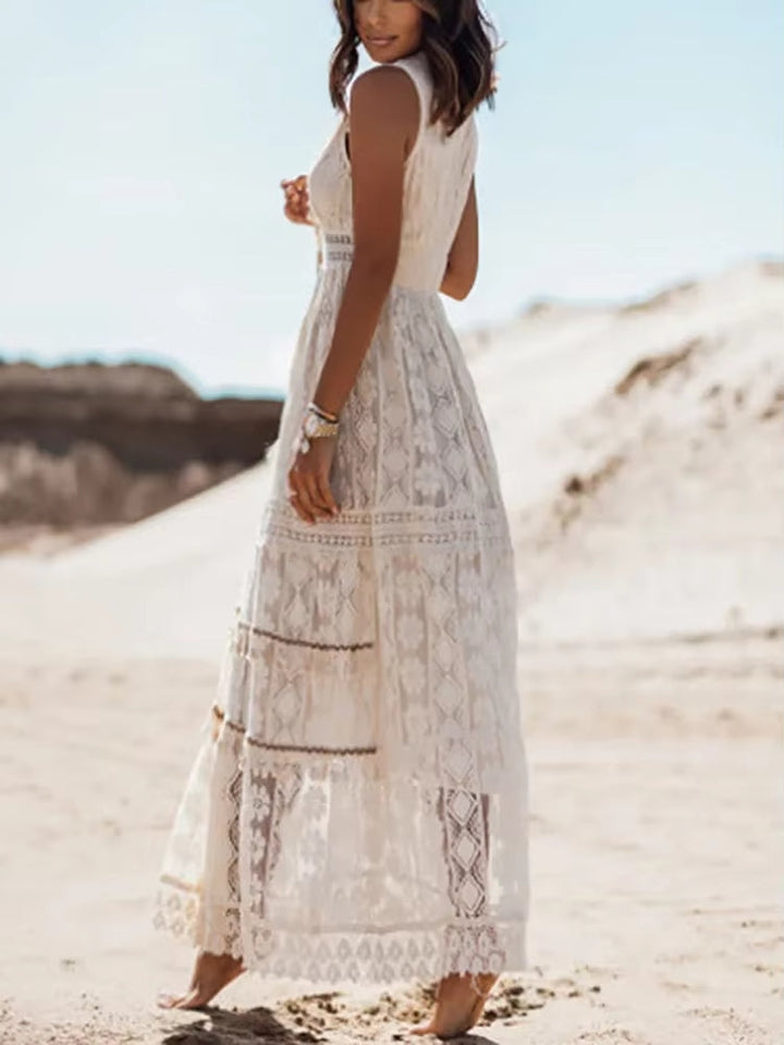 Georgina™ | Effortless Lace Maxi Dress