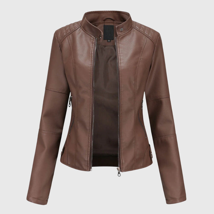Giorgina™ - Stylish Leather Jacket for Women 1