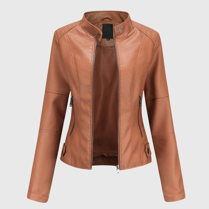 Giorgina™ - Stylish Leather Jacket for Women 2