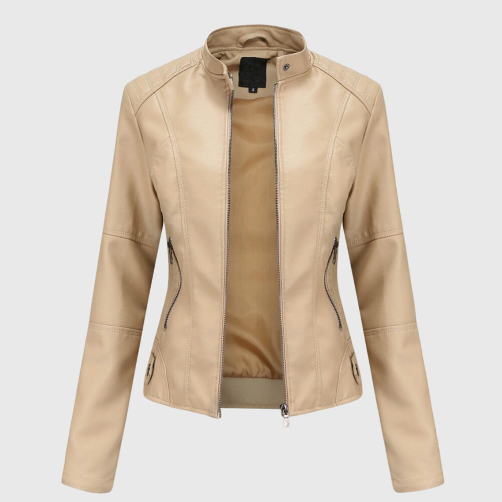 Giorgina™ - Stylish Leather Jacket for Women 3