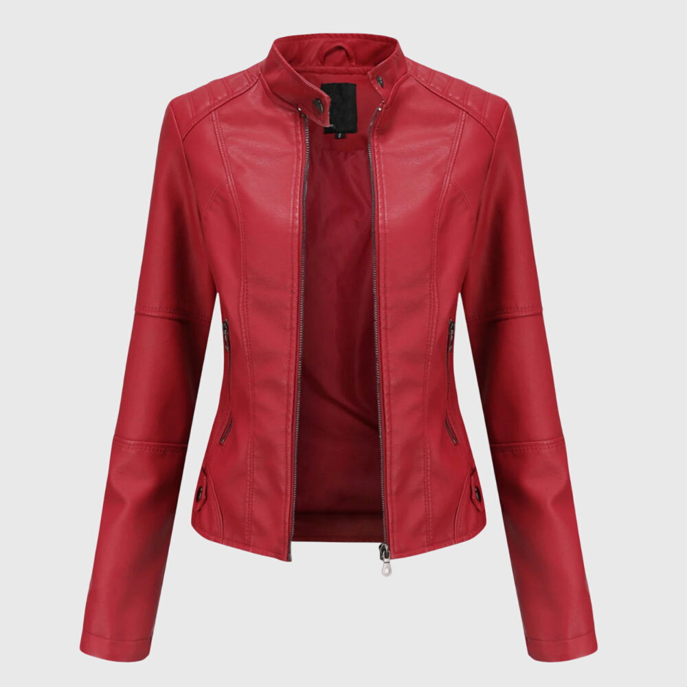 Giorgina™ - Stylish Leather Jacket for Women 4
