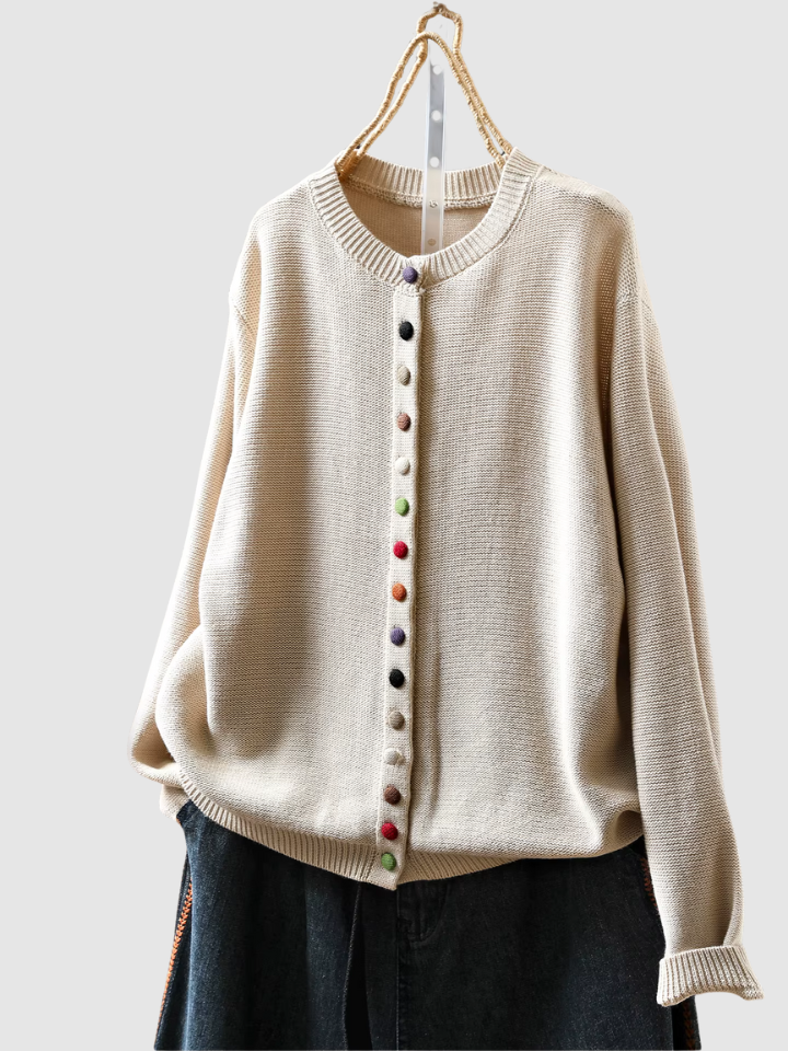 Grace | Knitted Button Cardigan