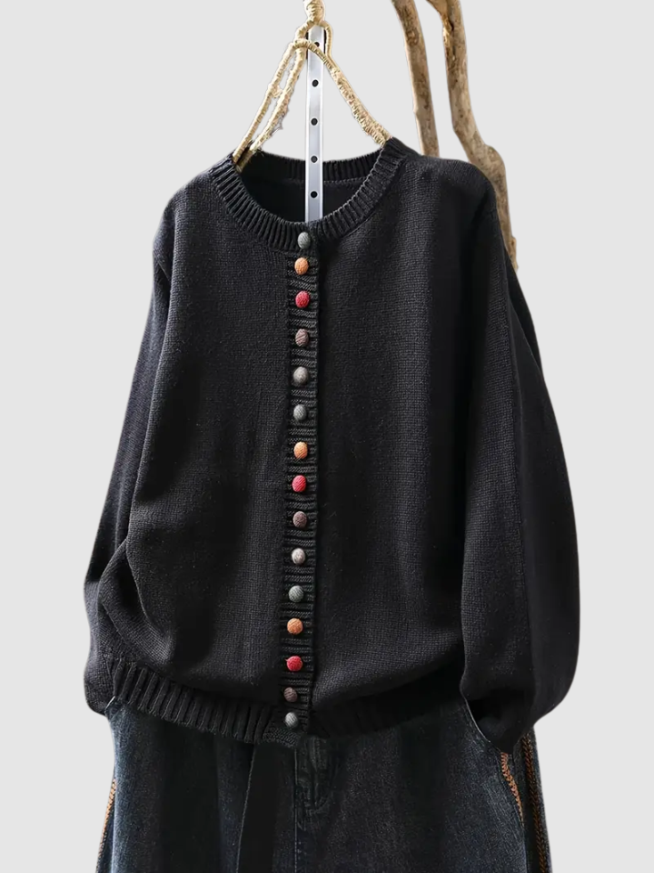 Grace | Knitted Button Cardigan