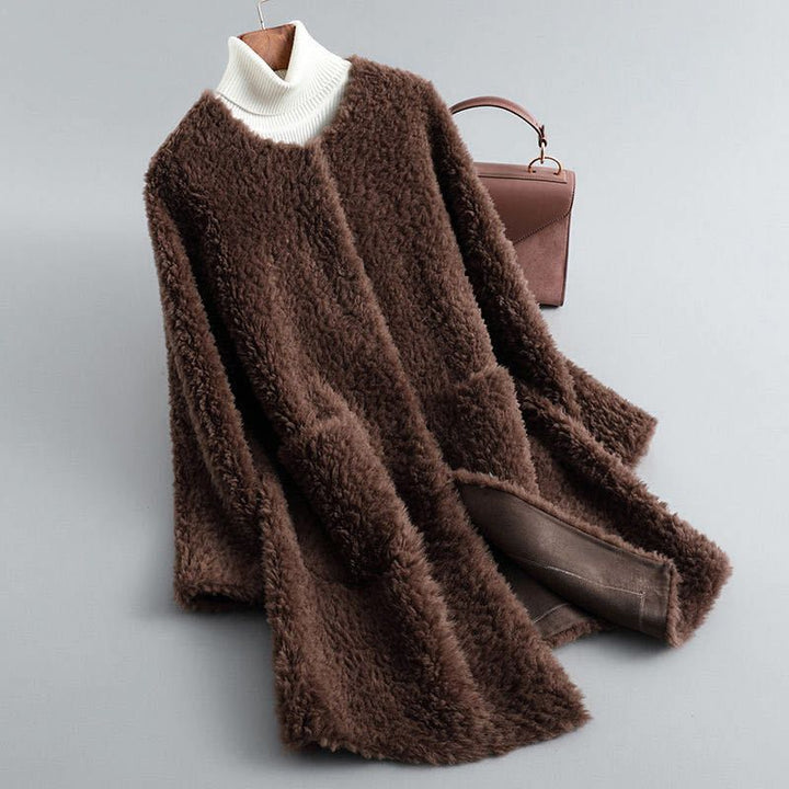 HOLLMERE SHEARLING COAT 0