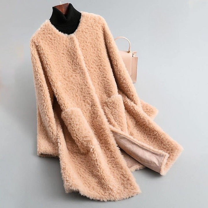 HOLLMERE SHEARLING COAT 6