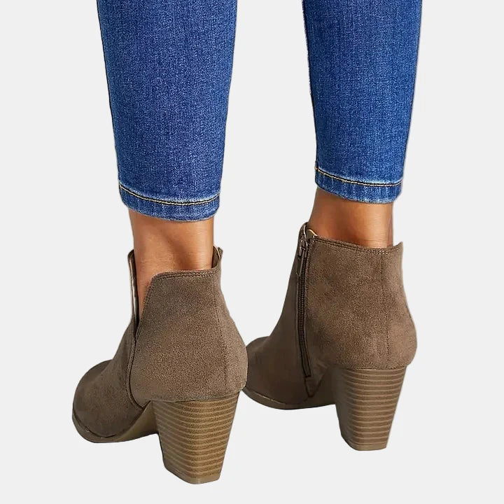 Hailey | Block Heel Ankle Boots 3