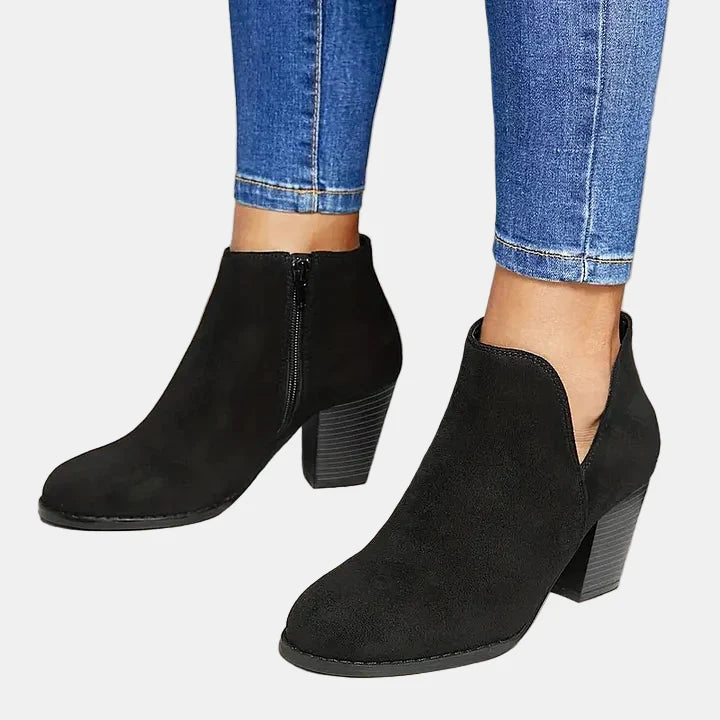 Hailey | Block Heel Ankle Boots 4