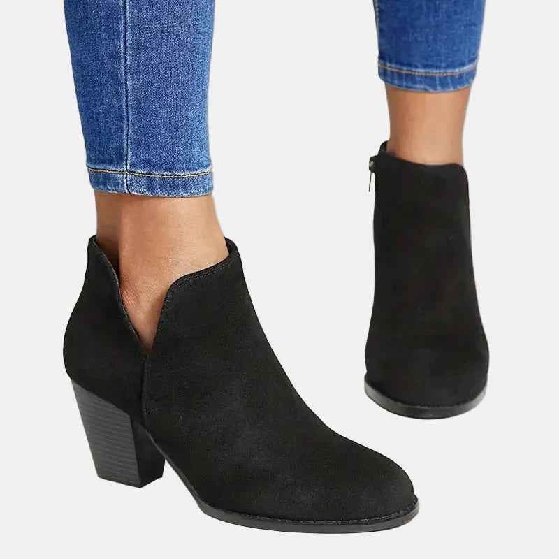Hailey | Block Heel Ankle Boots 5