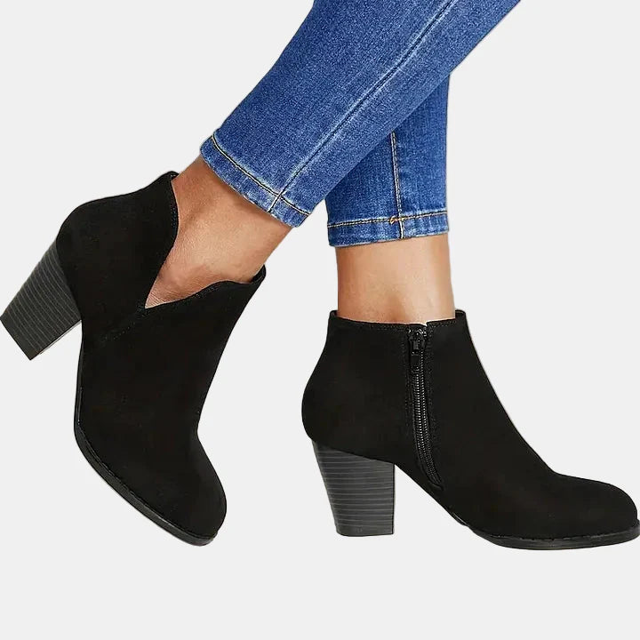 Hailey | Block Heel Ankle Boots 6