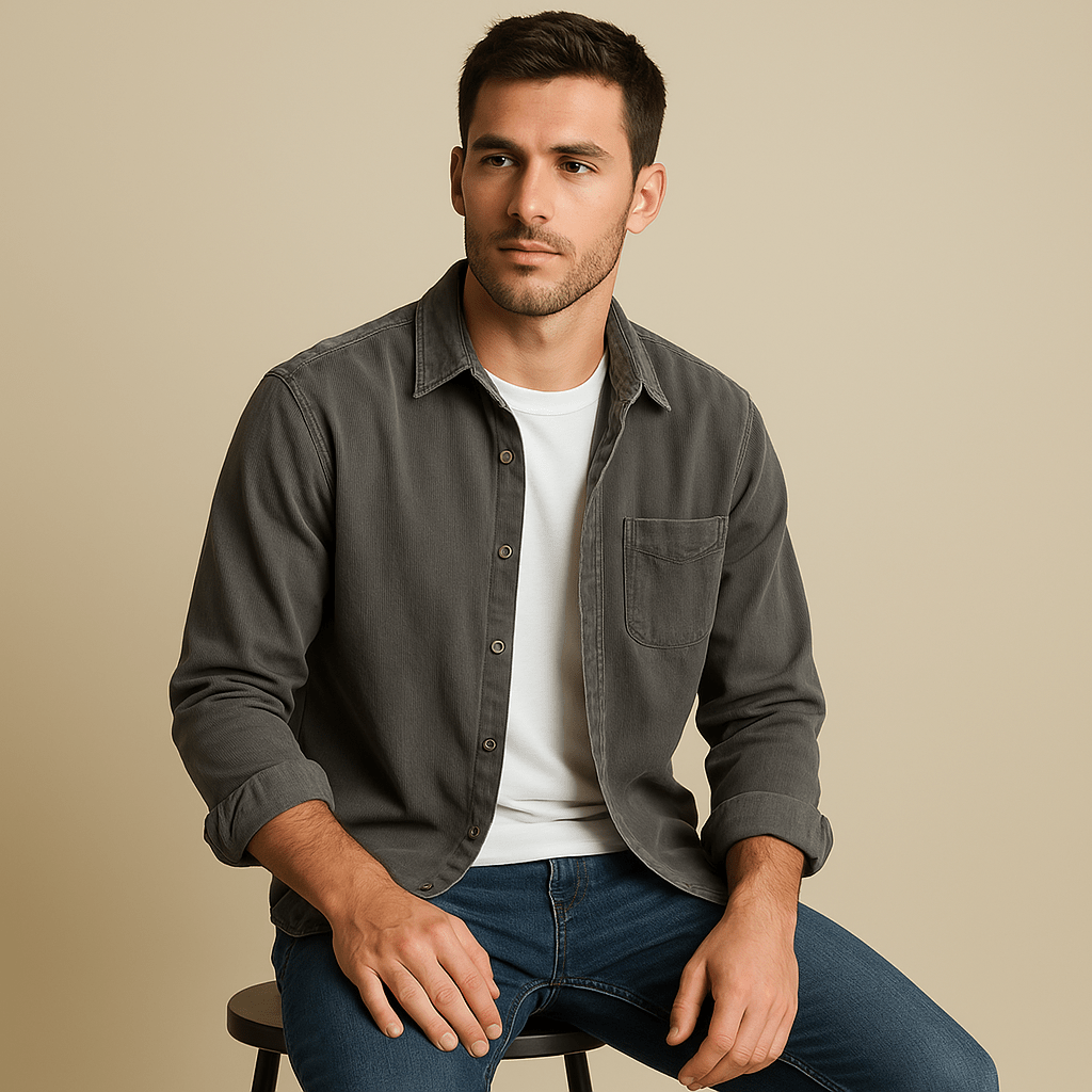 Hamdun™ | Classic Corduroy Shirt