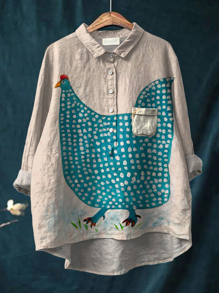 Hannah - Blue Hen Shirt 0