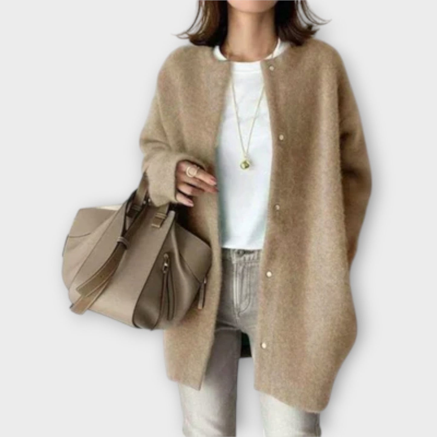 Hannah™ | Elegant Long Cardigan for Women