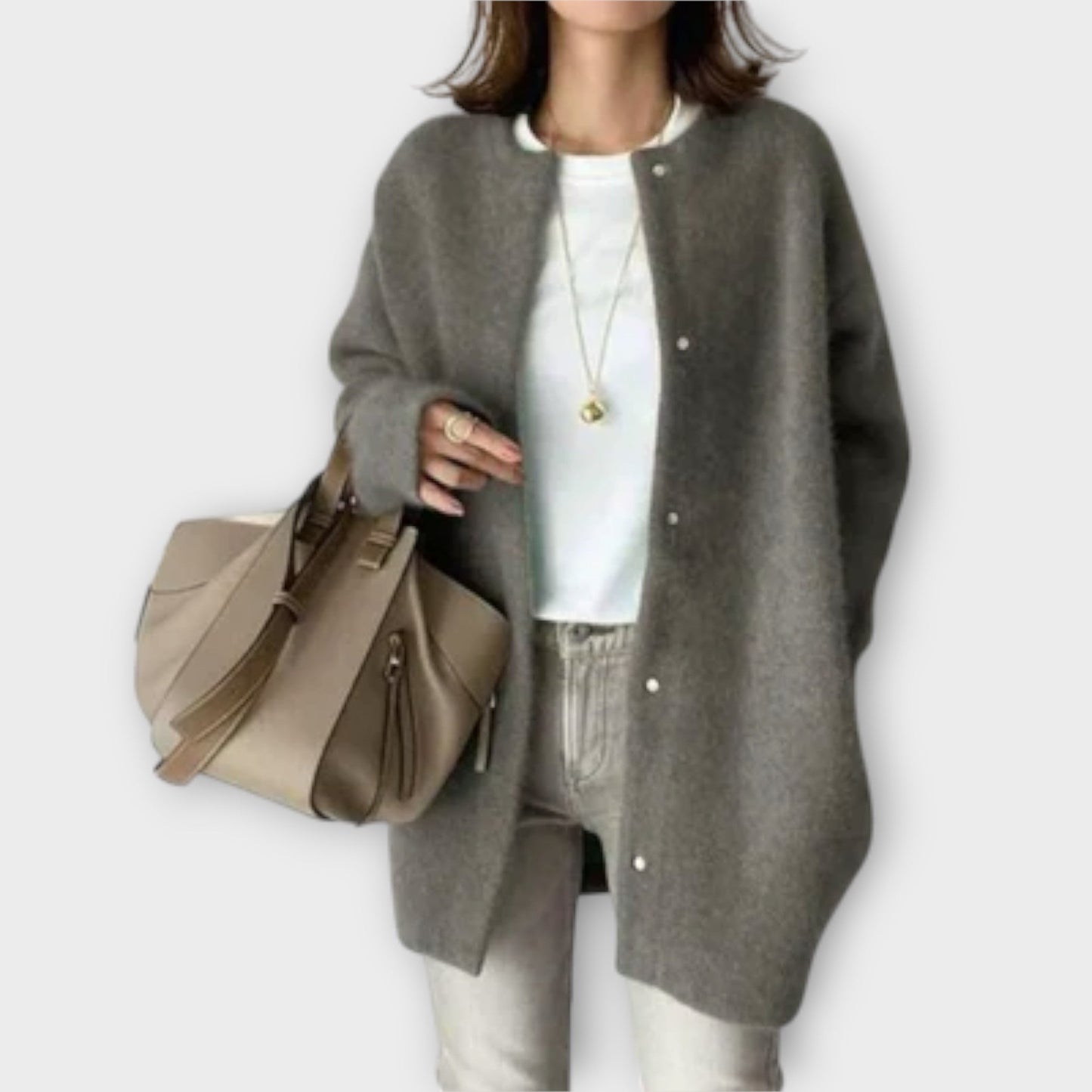 Hannah™ | Elegant Long Cardigan for Women