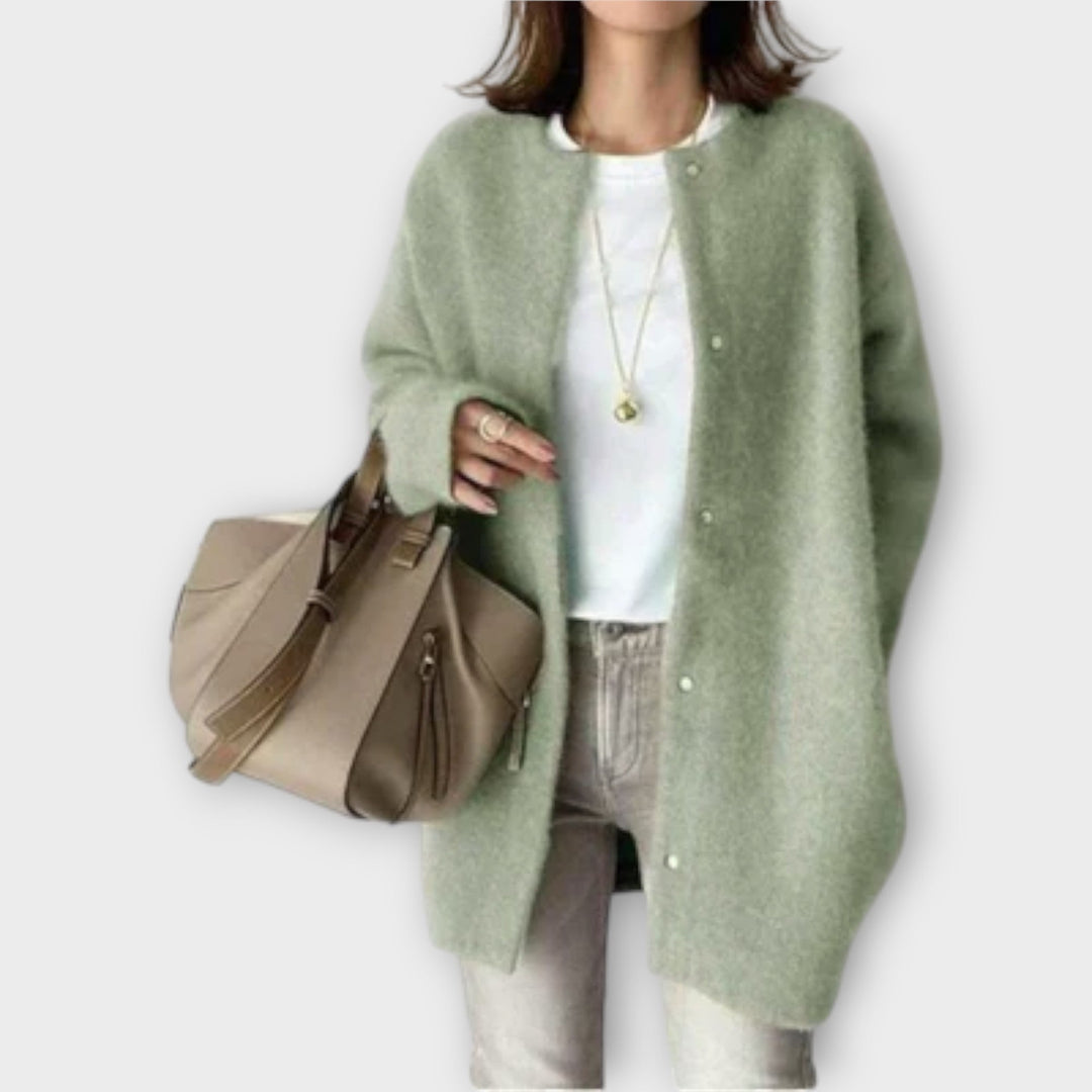 Hannah™ | Elegant Long Cardigan for Women