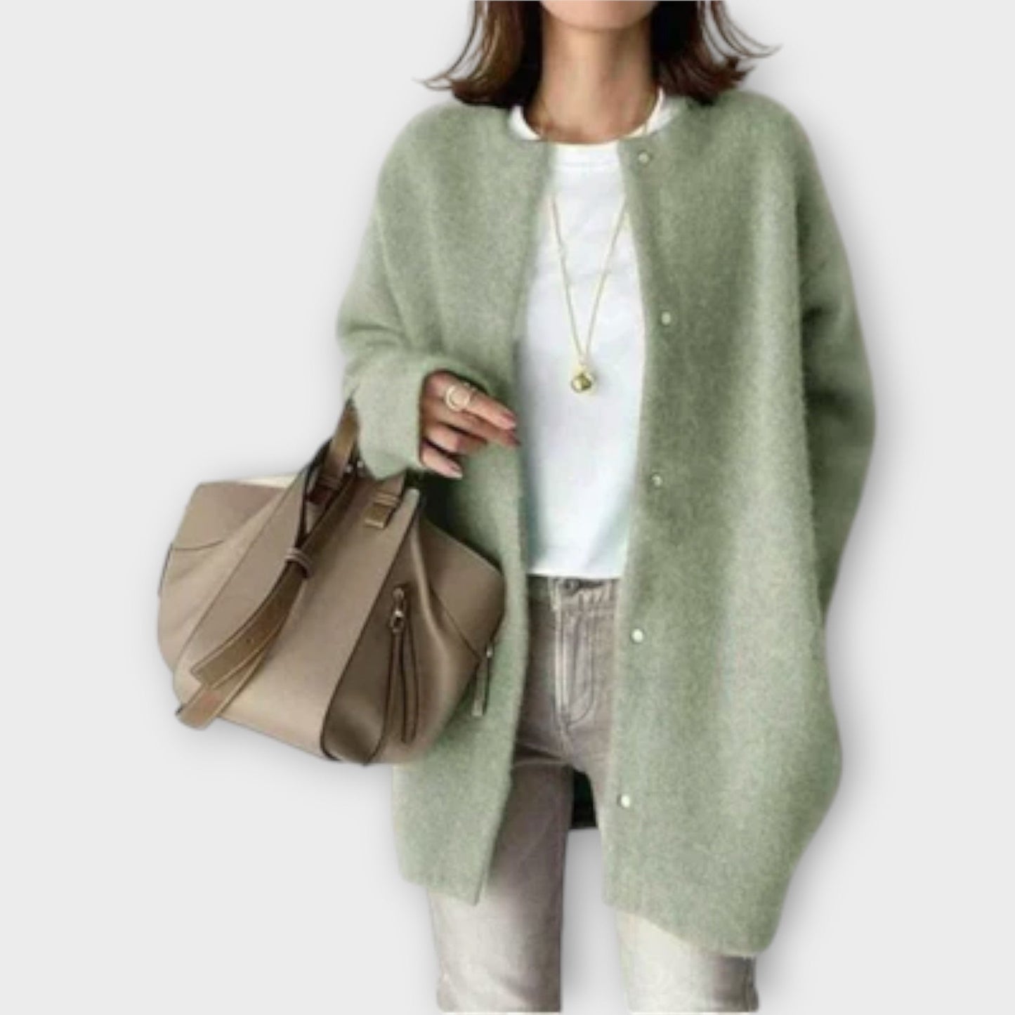 Hannah™ | Elegant Long Cardigan for Women