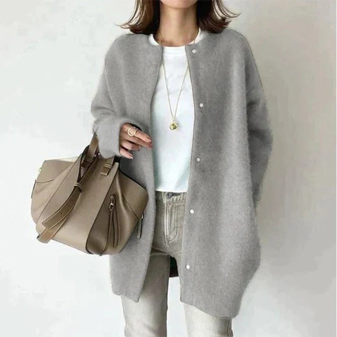 Hannah™ | Elegant Long Cardigan for Women