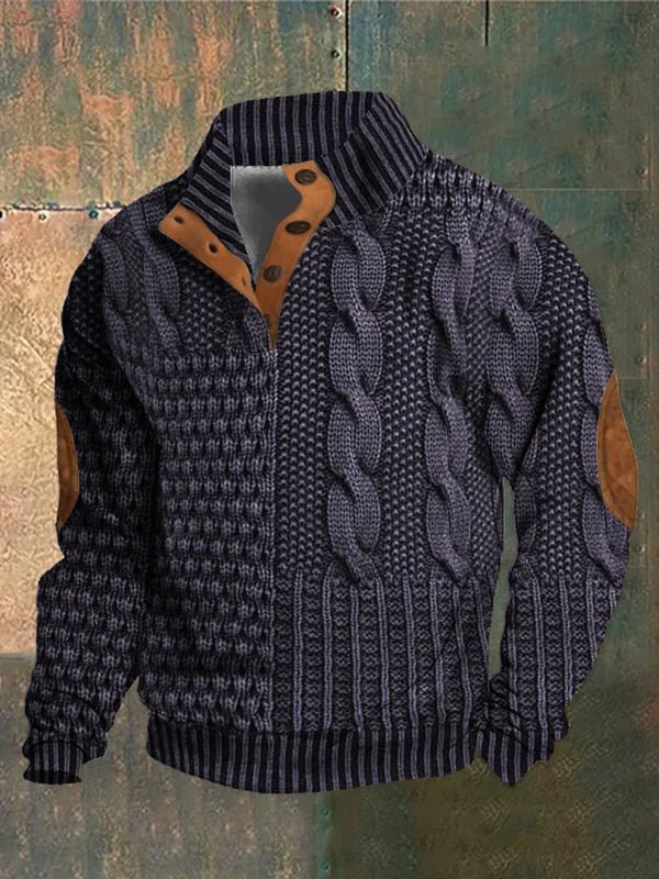 Heiko | Printed warm sweater 2
