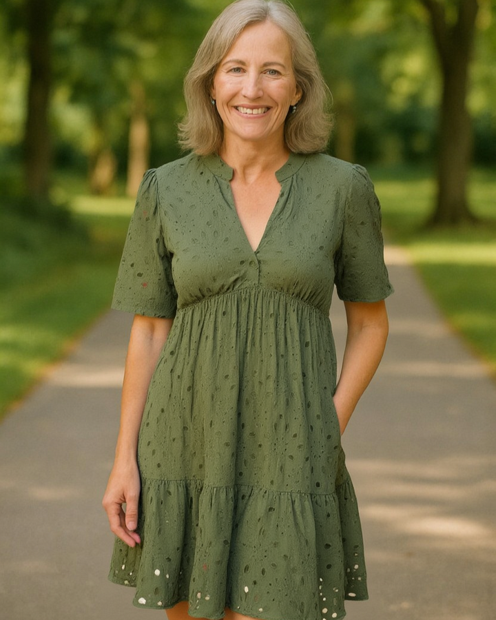 Helena™ | Effortless Comfort Midi Dress