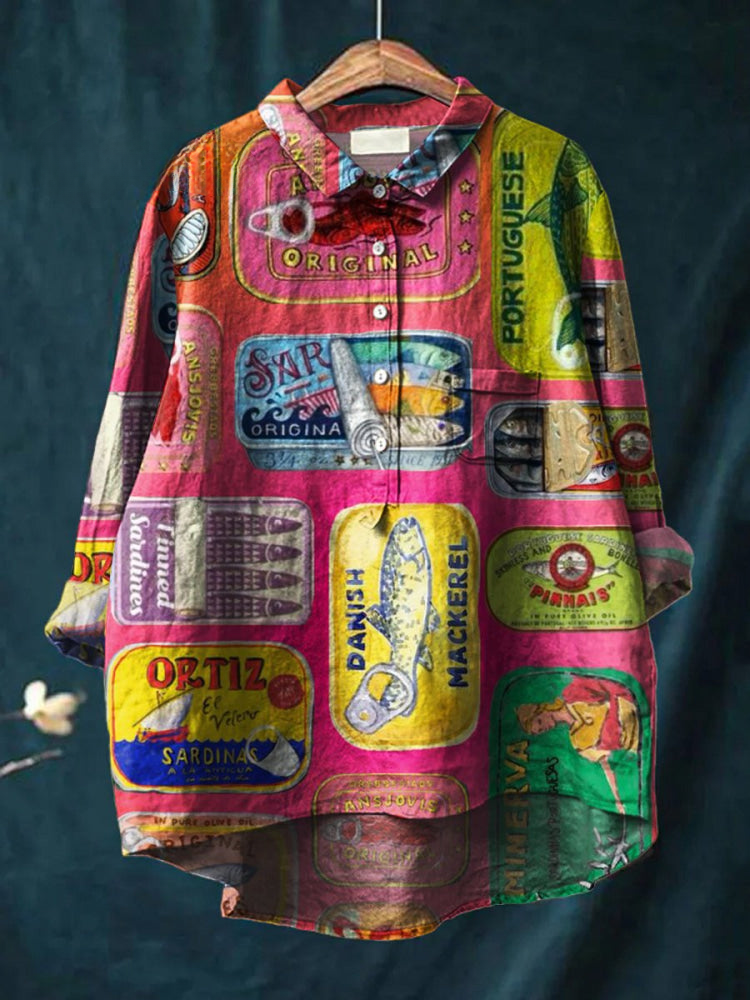 Iris - Retro Market Shirt 0