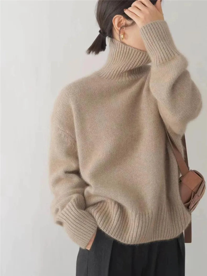 Isabella | Cashmere Turtleneck Sweater 3