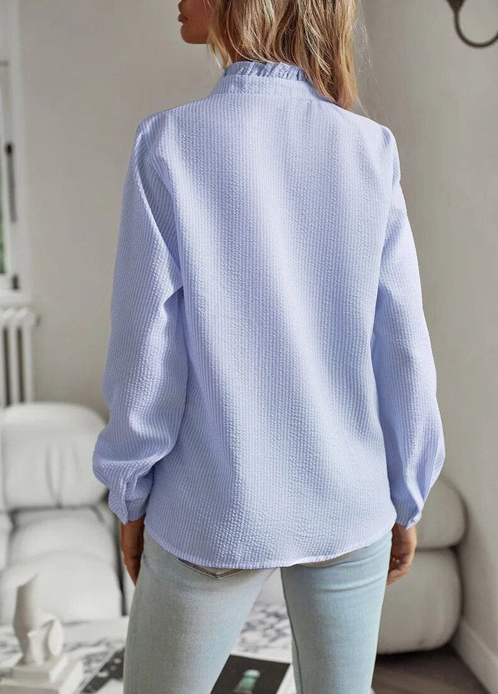 Isabella™ | Elegant Ruffle Blouse for Women