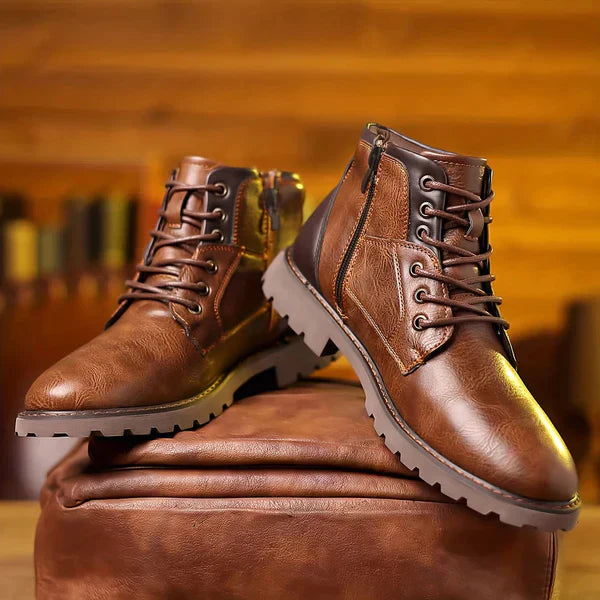 Jethro | Lace-up Boots in Durable Leather 1