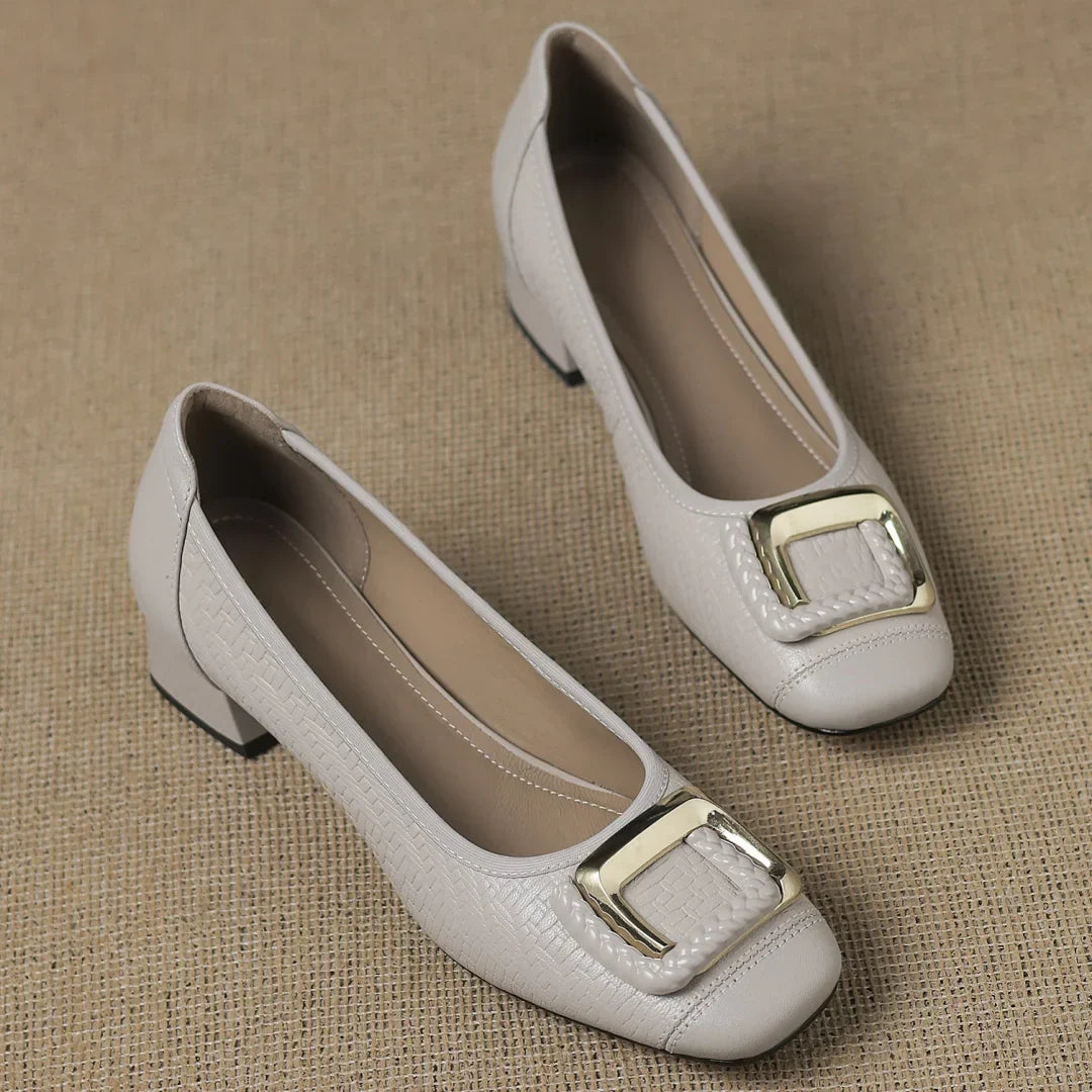 Joan - Elegant Comfort Heels 0