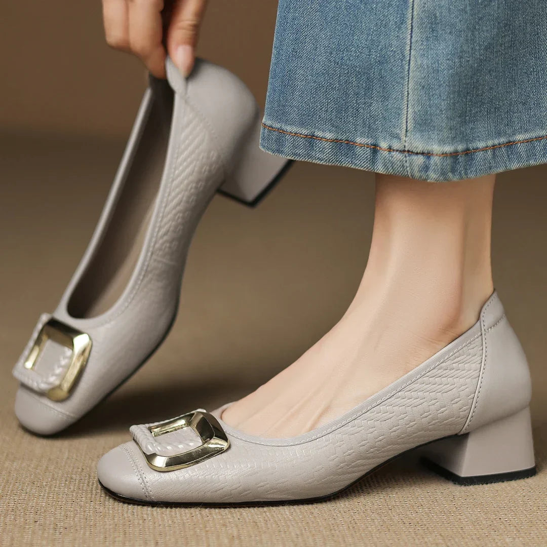 Joan - Elegant Comfort Heels 1