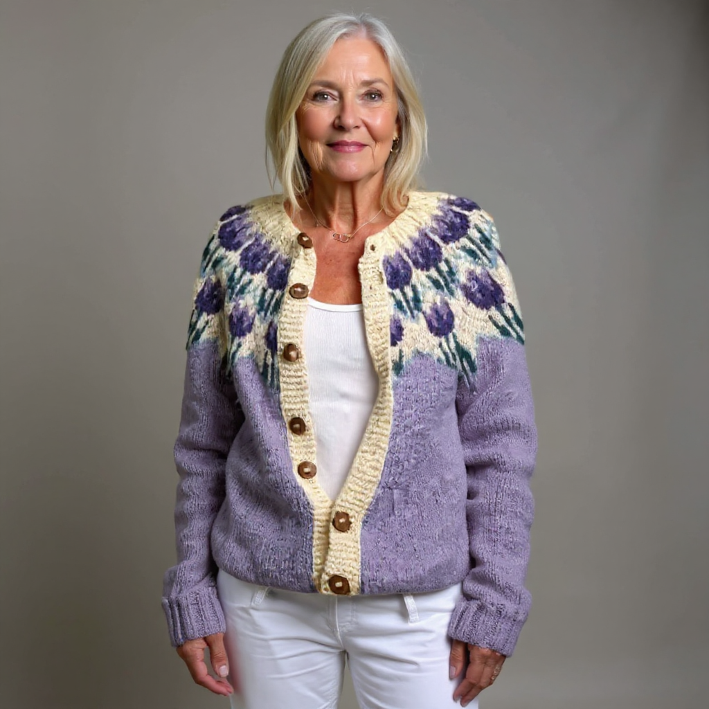 Josephine | Vintage Icelandic Wool Cardigan 1