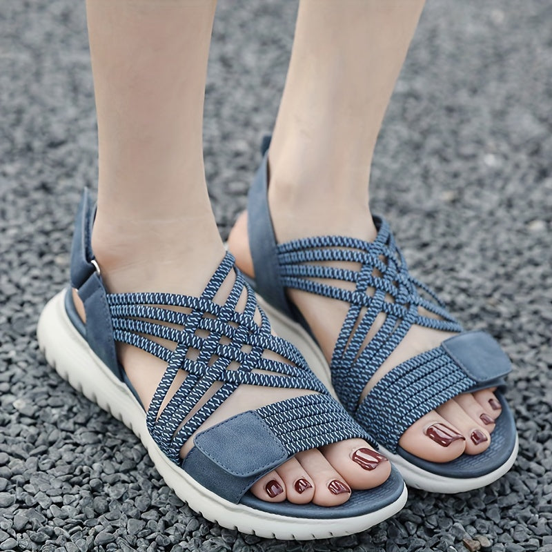 Judy™ | Stylish White Wedge Sandals for Women