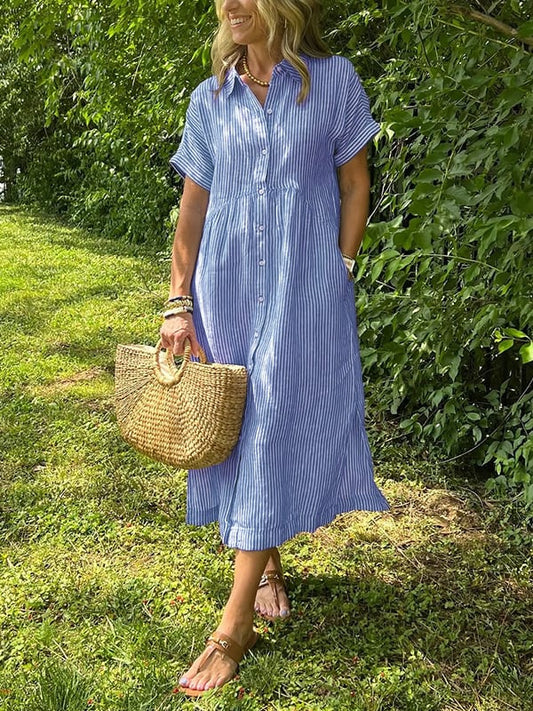 Juliette™ | Flattering White Maxi Dress for Summer Elegance