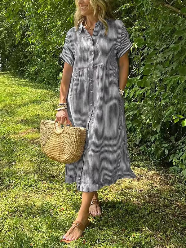Juliette™ | Flattering White Maxi Dress for Summer Elegance