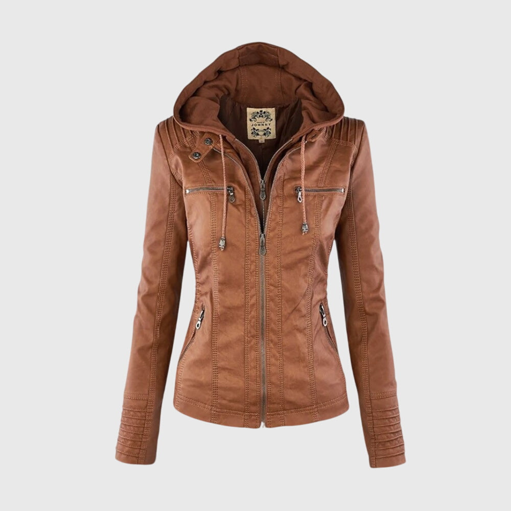 KAROLINE™ The stylish and unique leather jacket 0