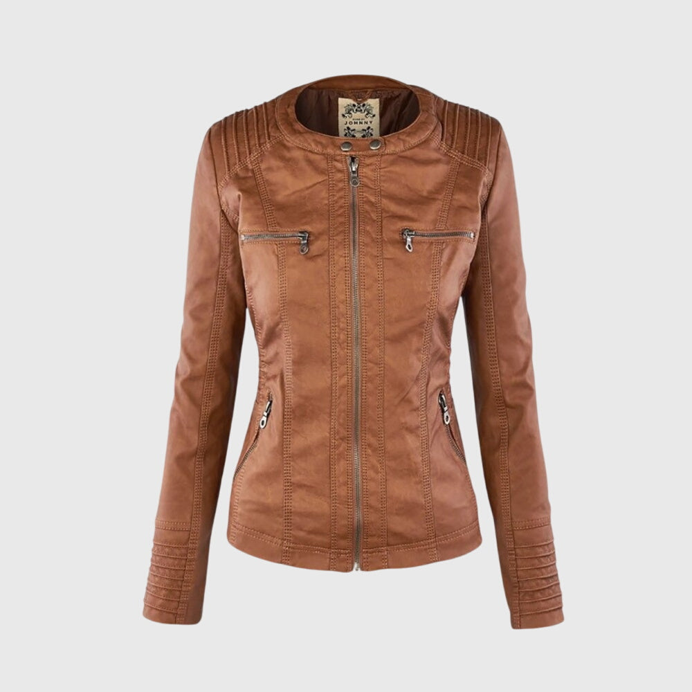 KAROLINE™ The stylish and unique leather jacket 1