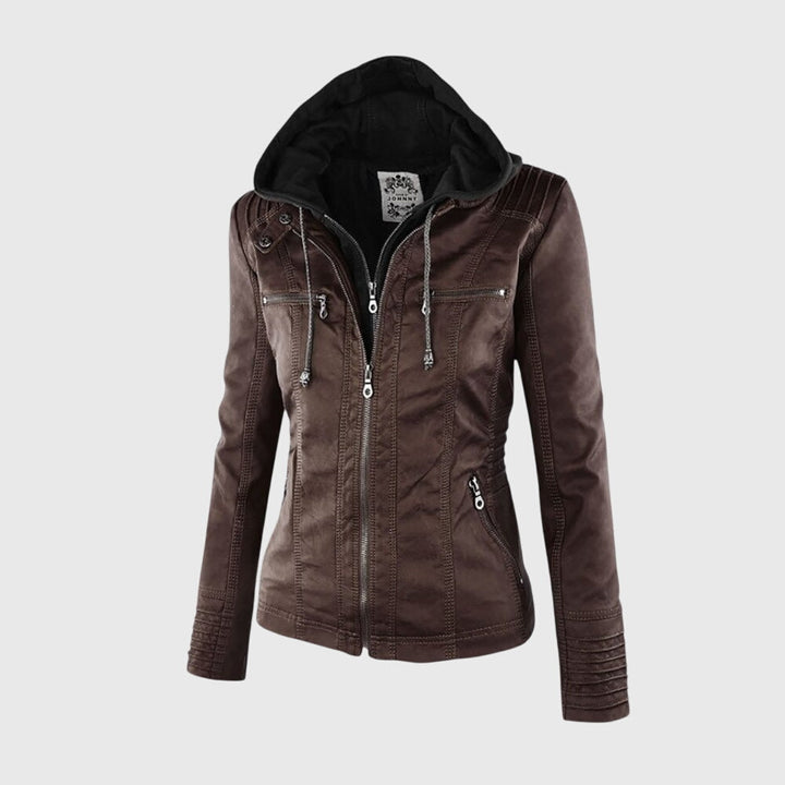 KAROLINE™ The stylish and unique leather jacket 4