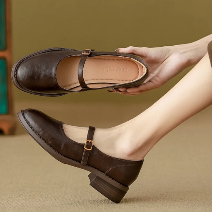Kathy - Classic Comfort Mary Janes Made Of Leather 3