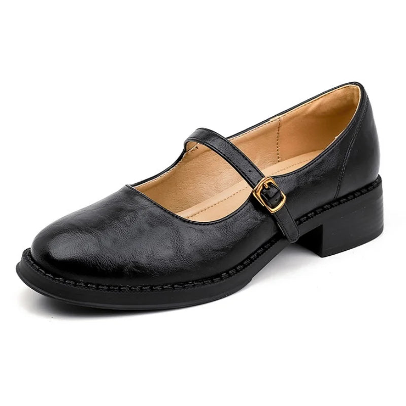 Kathy - Classic Comfort Mary Janes Made Of Leather 5