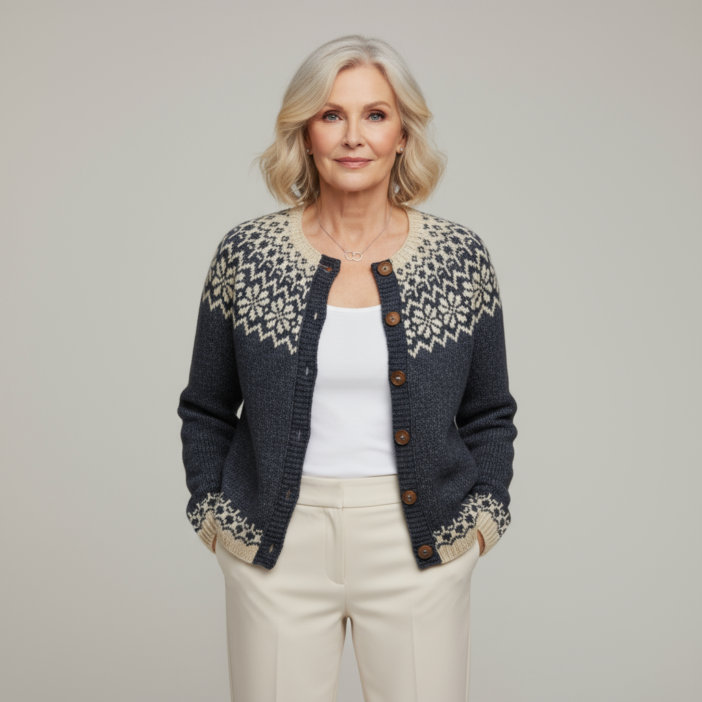 Katie | Vintage Knitted Wool Cardigan 1