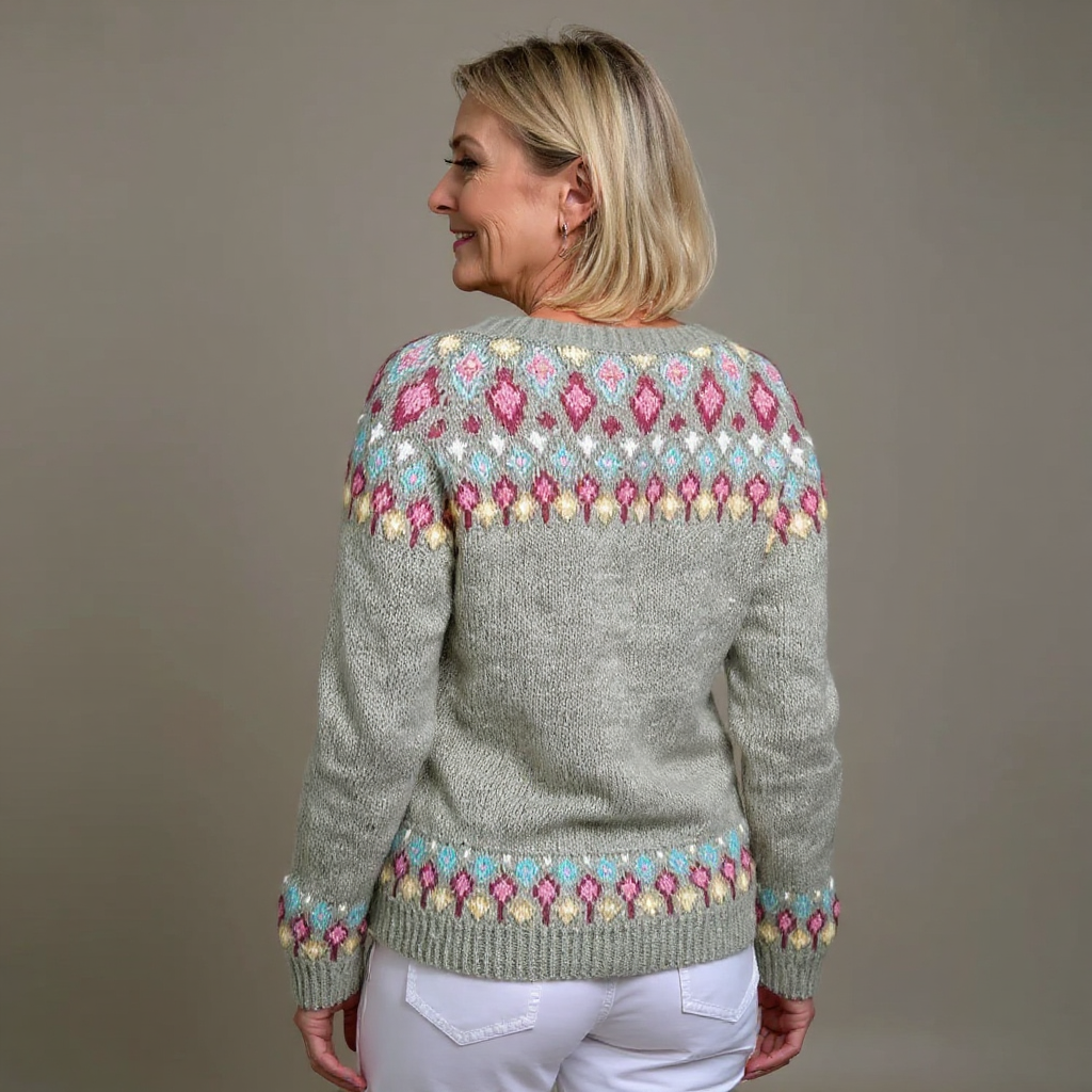Kayla | Vintage Icelandic Wool Cardigan 2