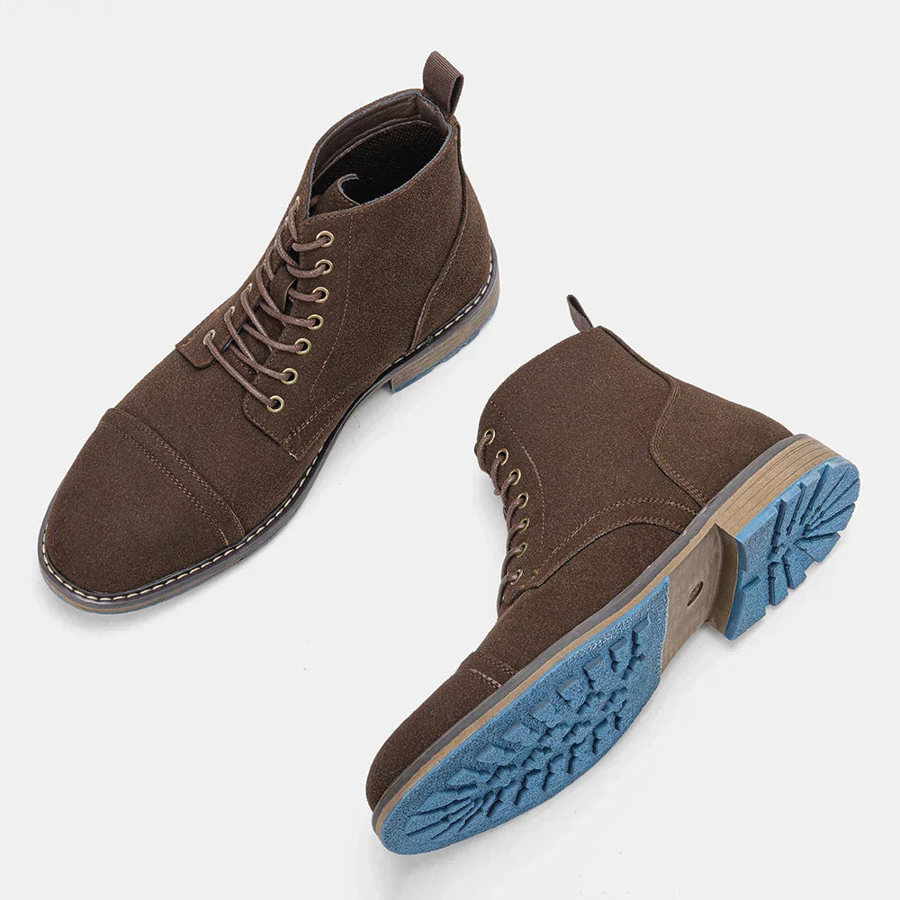 Keith | Vintage Cap-Toe Derby Boots 1