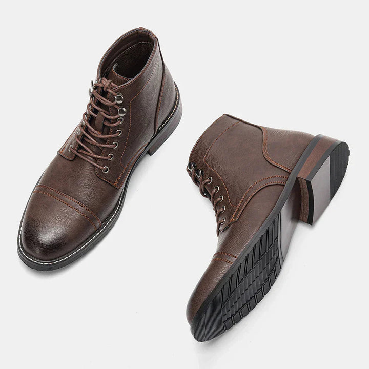 Keith | Vintage Cap-Toe Derby Boots 5