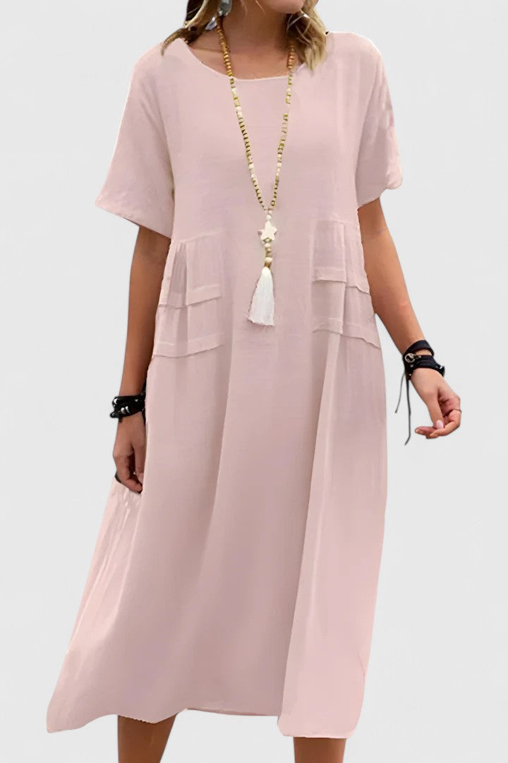 Krystina™ | Flattering Long Sleeve Midi Dress 3
