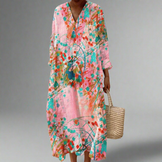 Lana™ | Elegant Floral Maxi Dress for Women