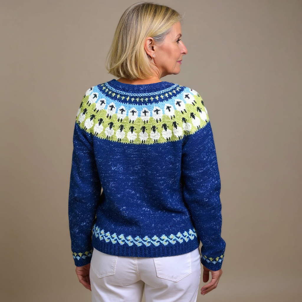 Lara | Vintage Icelandic Wool Cardigan 2